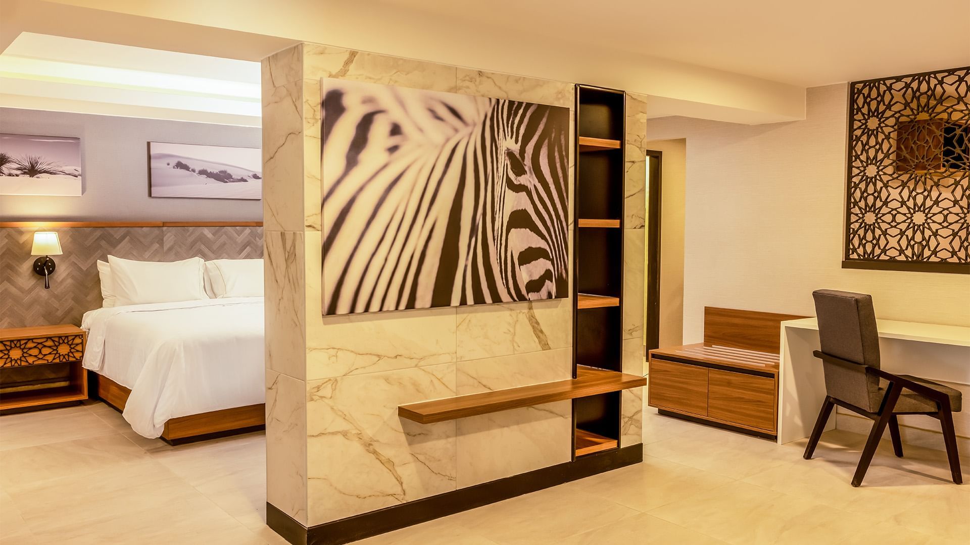 Large bed, wardrobe & furniture at Gamma Ciudad Juarez 