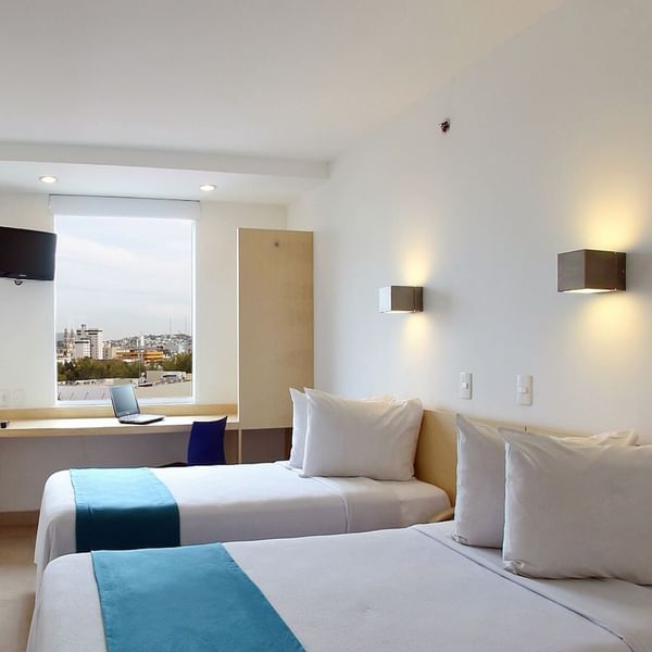 Interior of Superior Twin Room at One Hotels