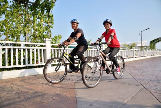Biking activities around hotel - Lexis Hibiscus PD