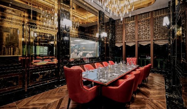 Dining table of Gordon Ramsay Bar & Grill at Sunway Resort