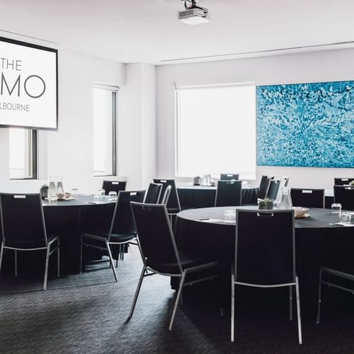 Properly arranges meeting room at Como Melbourne