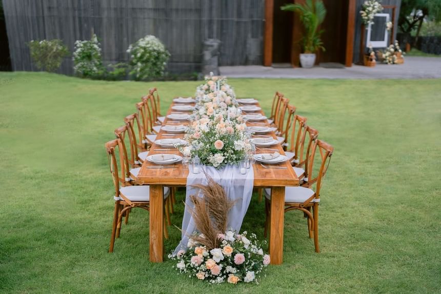 Resepsi Pernikahan Intim di Bali