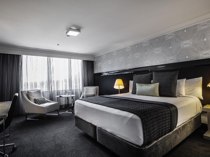 Deluxe Rooms at Pullman and Mercure King George Square Brisbane 