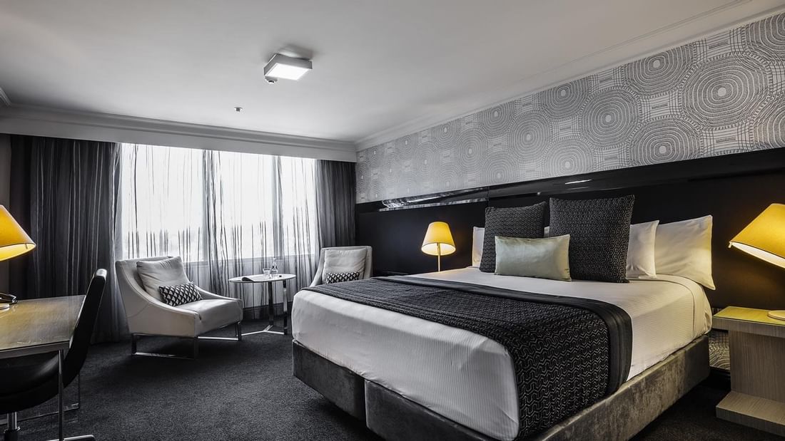 Deluxe Rooms at Pullman and Mercure King George Square Brisbane 