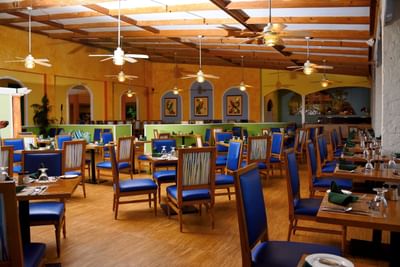 Interior of De Terrace Restaurant at Holiday Inn Montego Bay