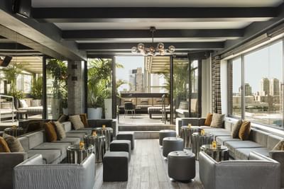 Empire Hotel New York City - Rooftop Lounge Seating