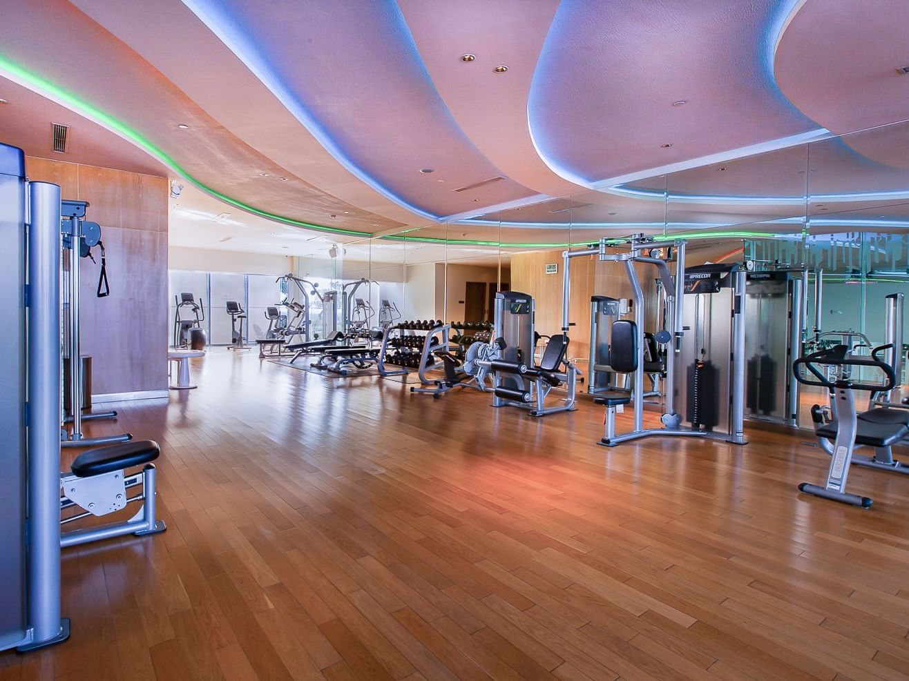Flex & Fit Health Club with equipments at Vasa Hotel Surabaya