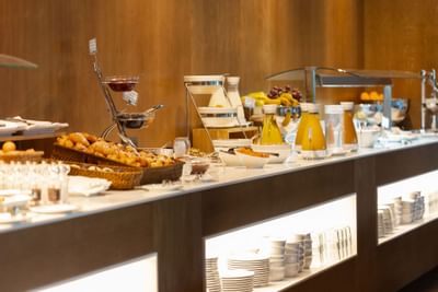 Hotel Aimia - Airecel-Frühstücksbuffet