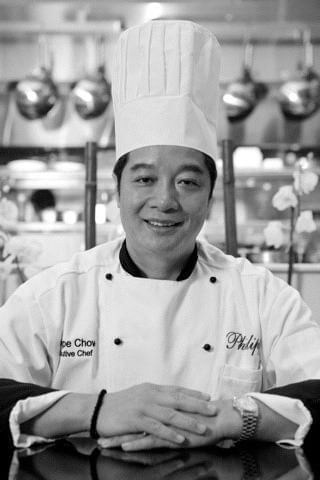 Portrait of Philippe Chow In a restaurant at Dreams Hotel