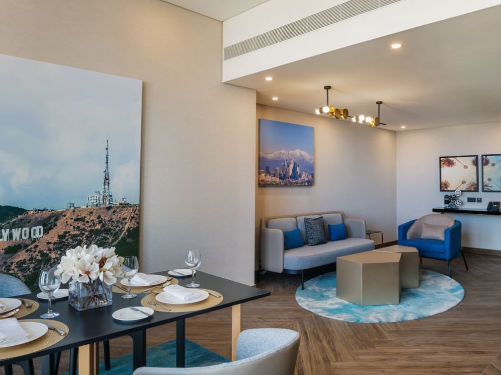 A-List Suite Living room