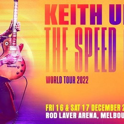 Poster of Keith Urban World tour at Brady Hotels