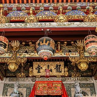 One of the chinese old temple in penang