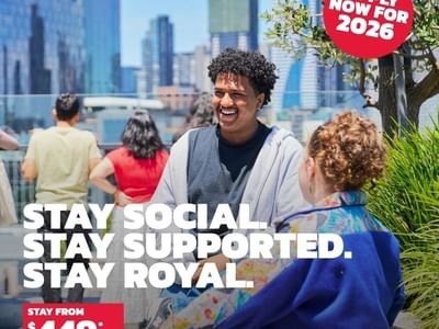 UniLodge Royal Melbourne - Open for Sem 1 2026