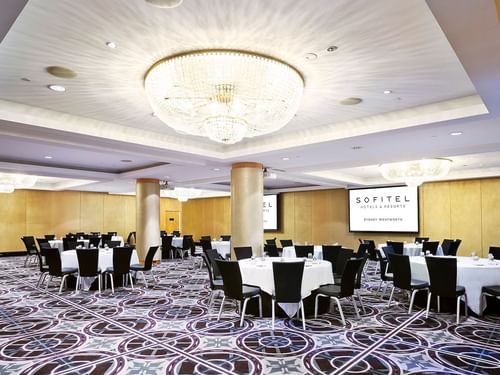 Conference room area at Sofitel Sydney Wentworth