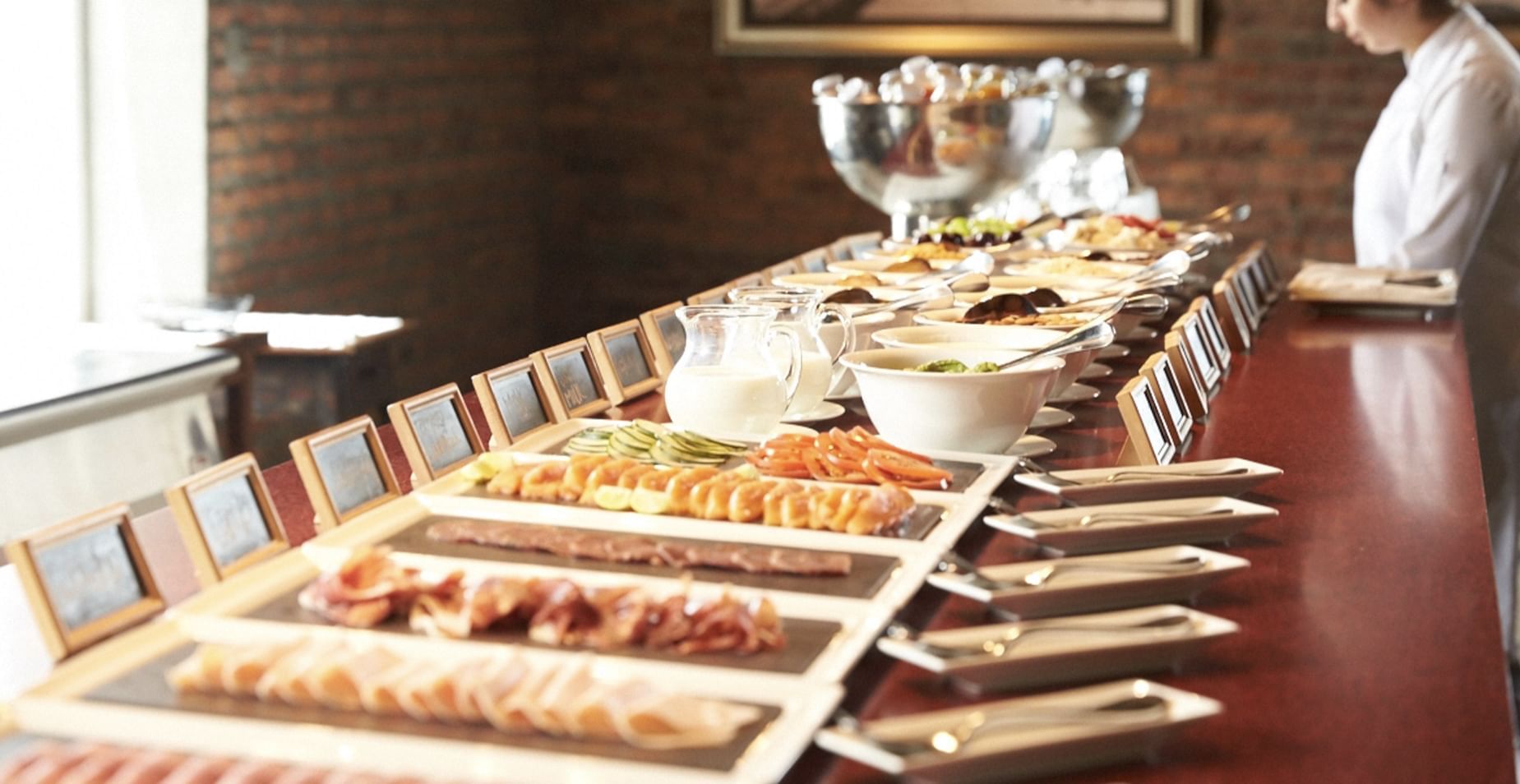 Closeup of food served at The Singular Patagonia