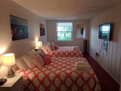 Double Queen Room Interior with view