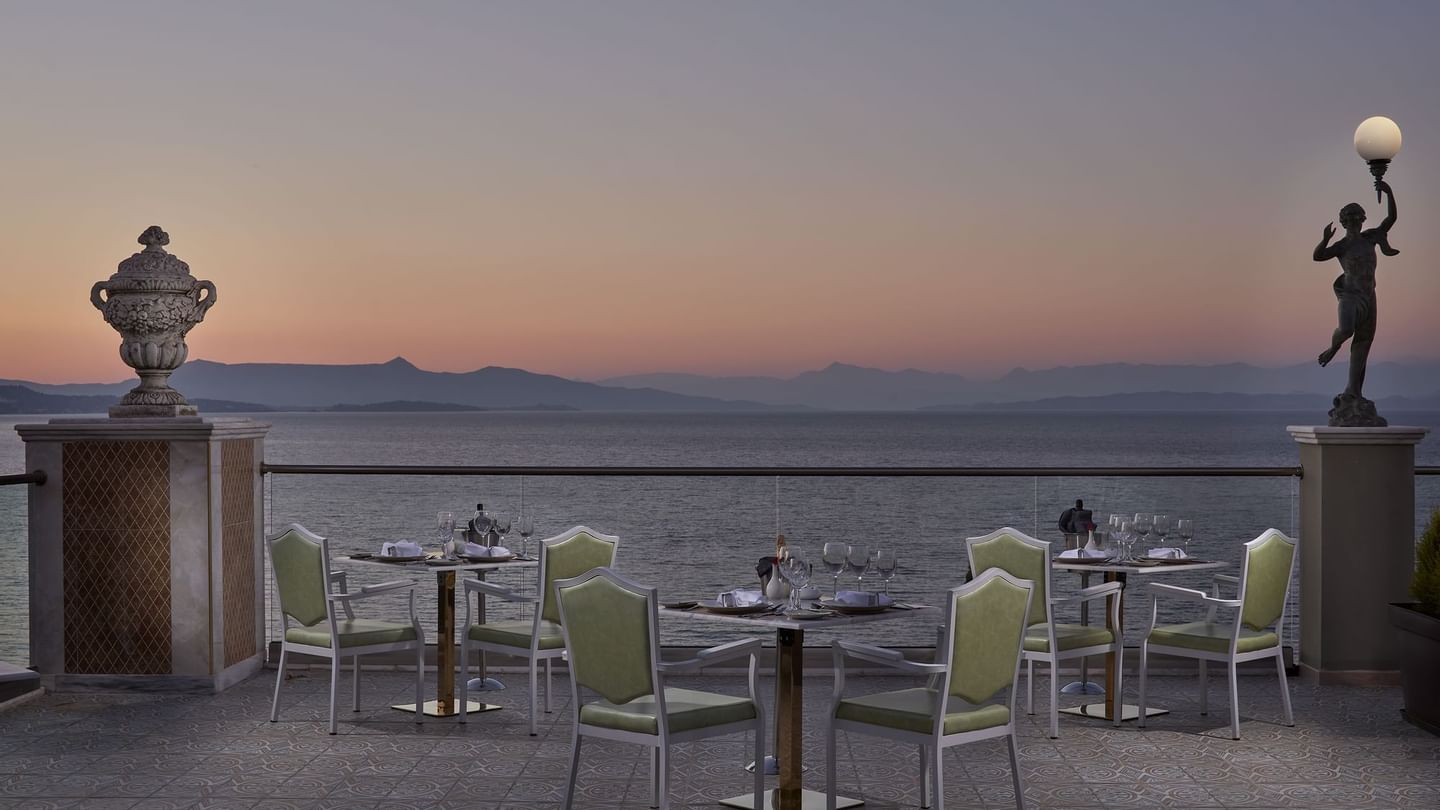 Ouranos Dachrestaurant mit gehobener Küche