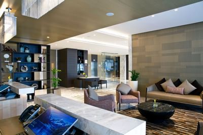 Lobby at Grayton Hotel Dubai