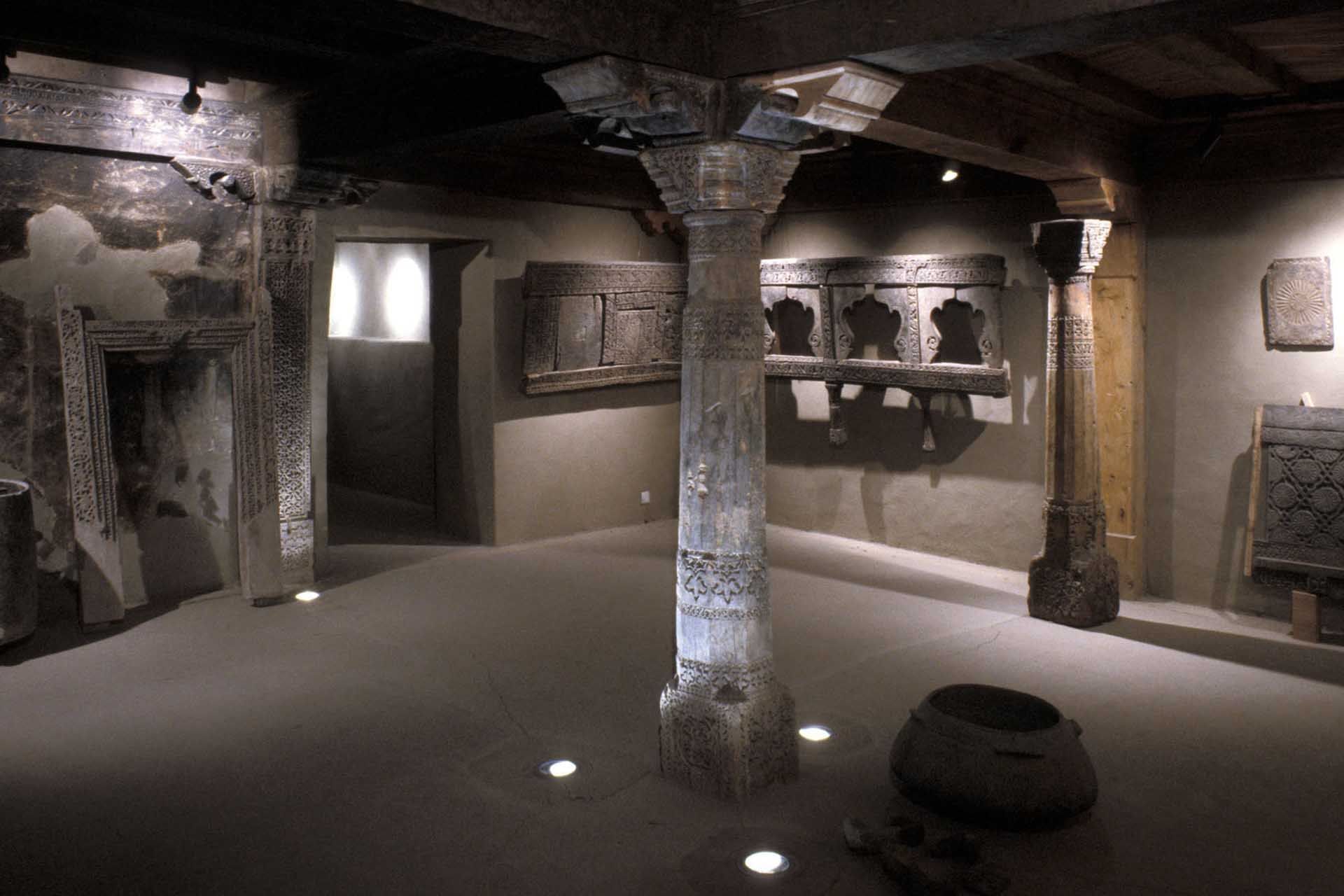 Interior of The Durbar Museum near Shigar Fort Residence