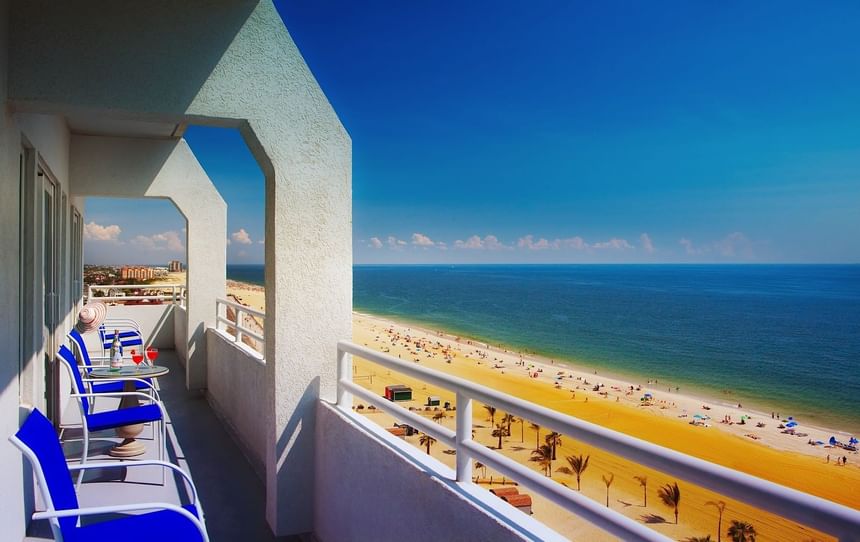 Balcony of Ocean Front Presidential Suite, Ocean Place Resort