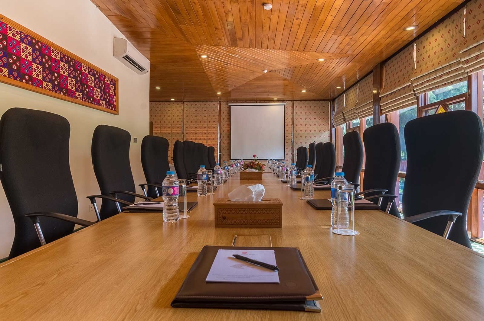 The Jutial lounge for Conferences at Gilgit Serena Hotel