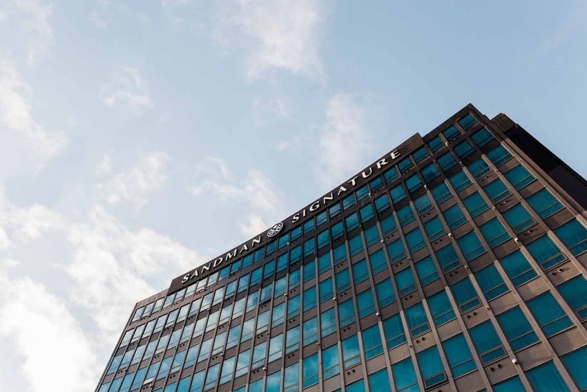 An exterior view at Sandman Signature Newcastle Hotel