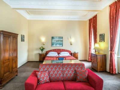 Junior Suite at Hotel Leonardo, Prague 1, Czech Republic