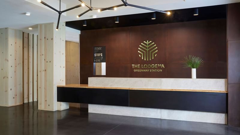 Front Desk at The Lodge 30A