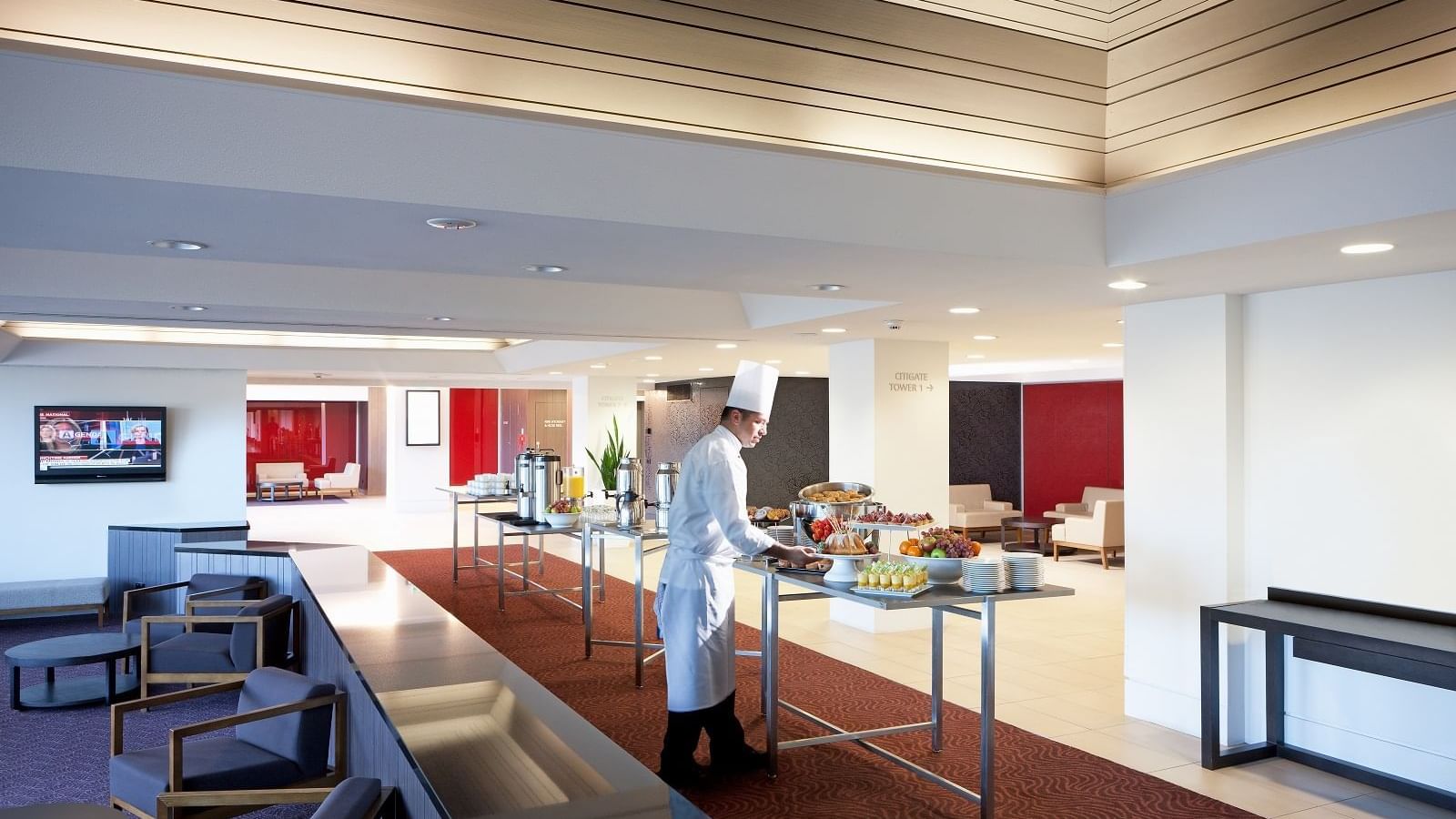 Food during meetings at Pullman albert park