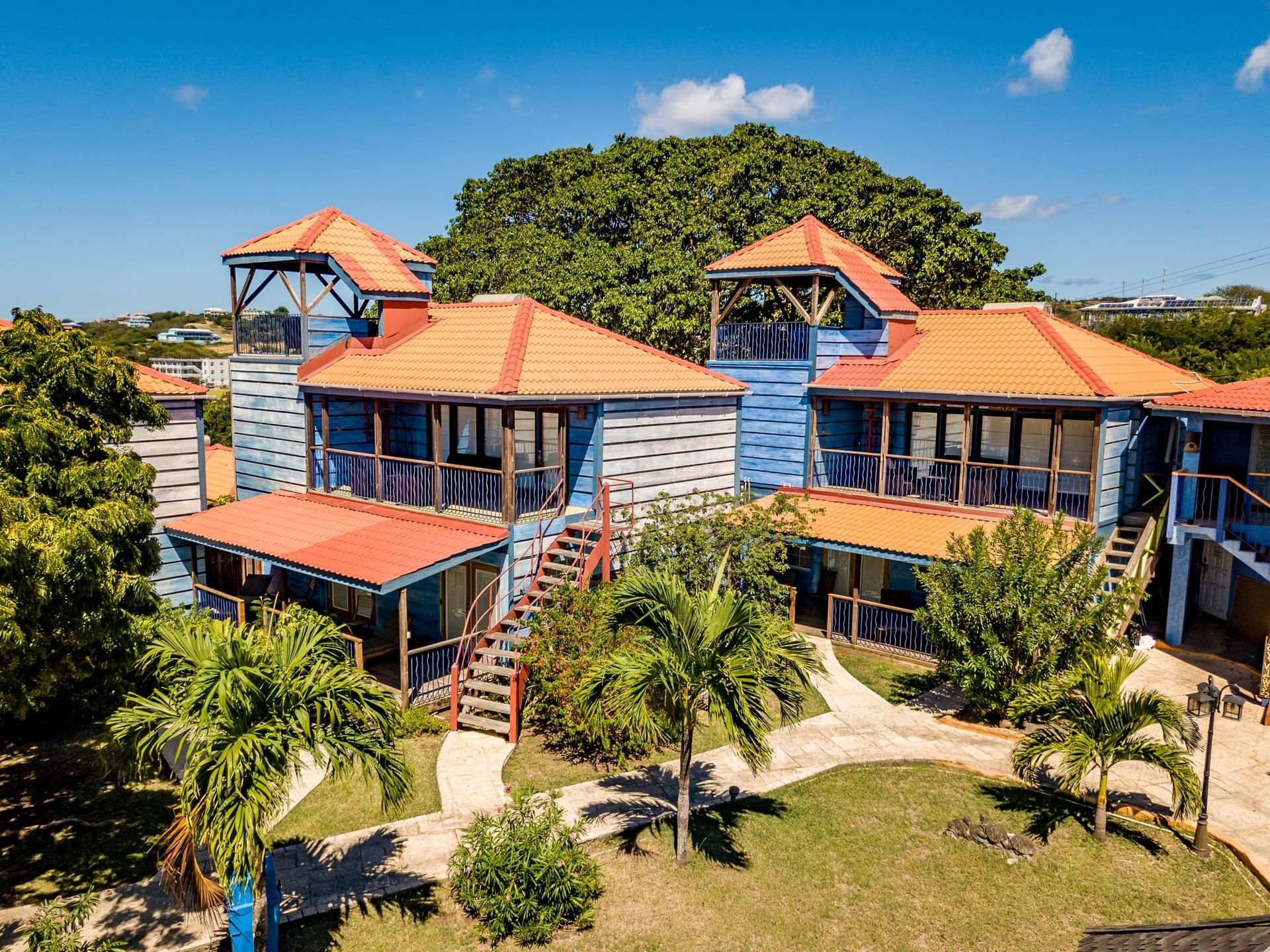 Exterior view of the hotel at True Blue Bay Resort