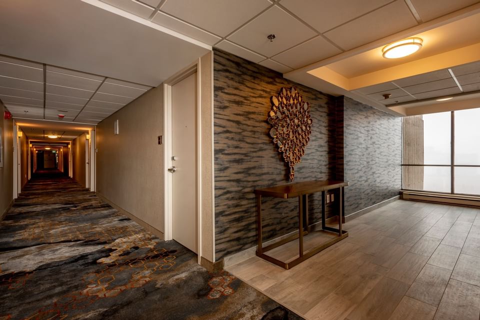 Interior View of a Hotel Hallway at Atlantica Hotel Halifax