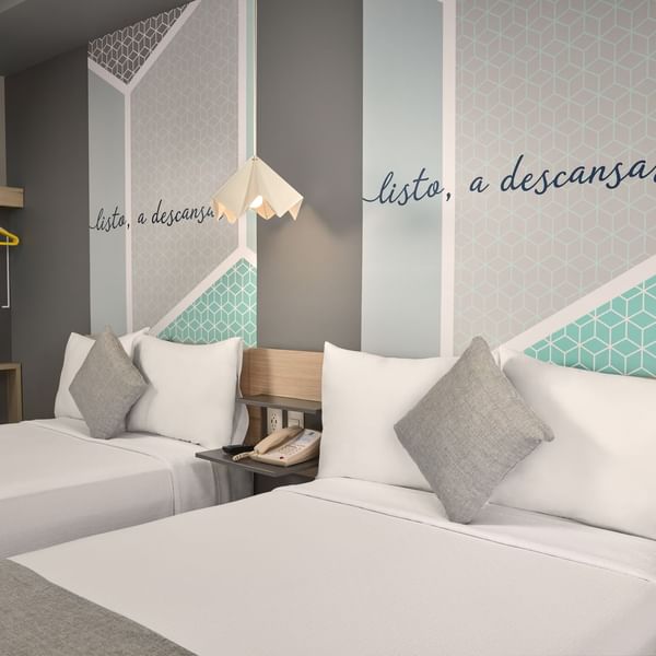 Interior of One Queen Room at One Hotels