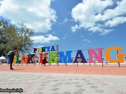 Teluk Kemang Beach at Port Dickson