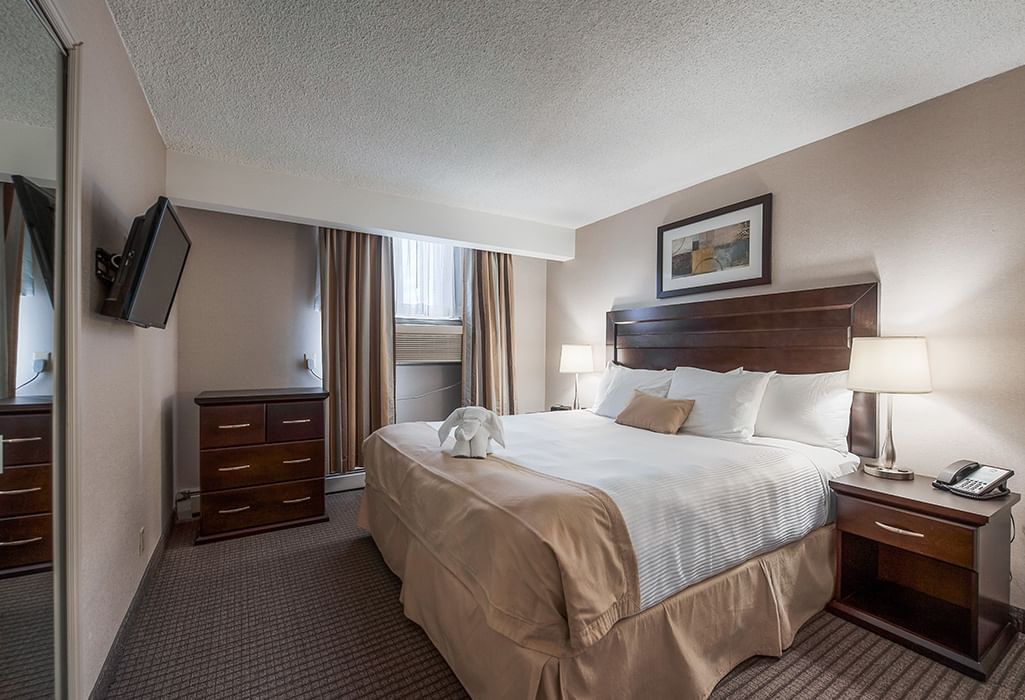 calgary downtown double bed
