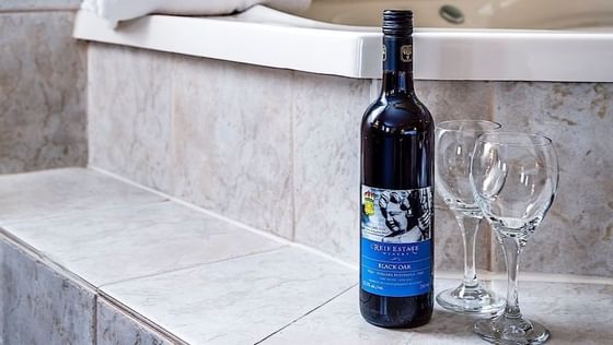 bottle of wine - luxury - monte carlo inn oakville