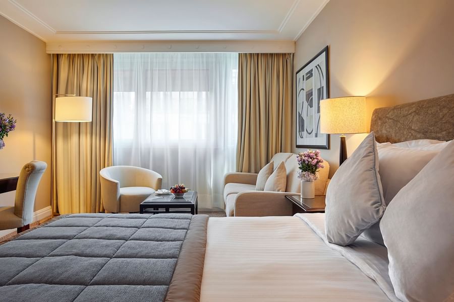 Chambre Executive à l'hôtel Warwick Paris