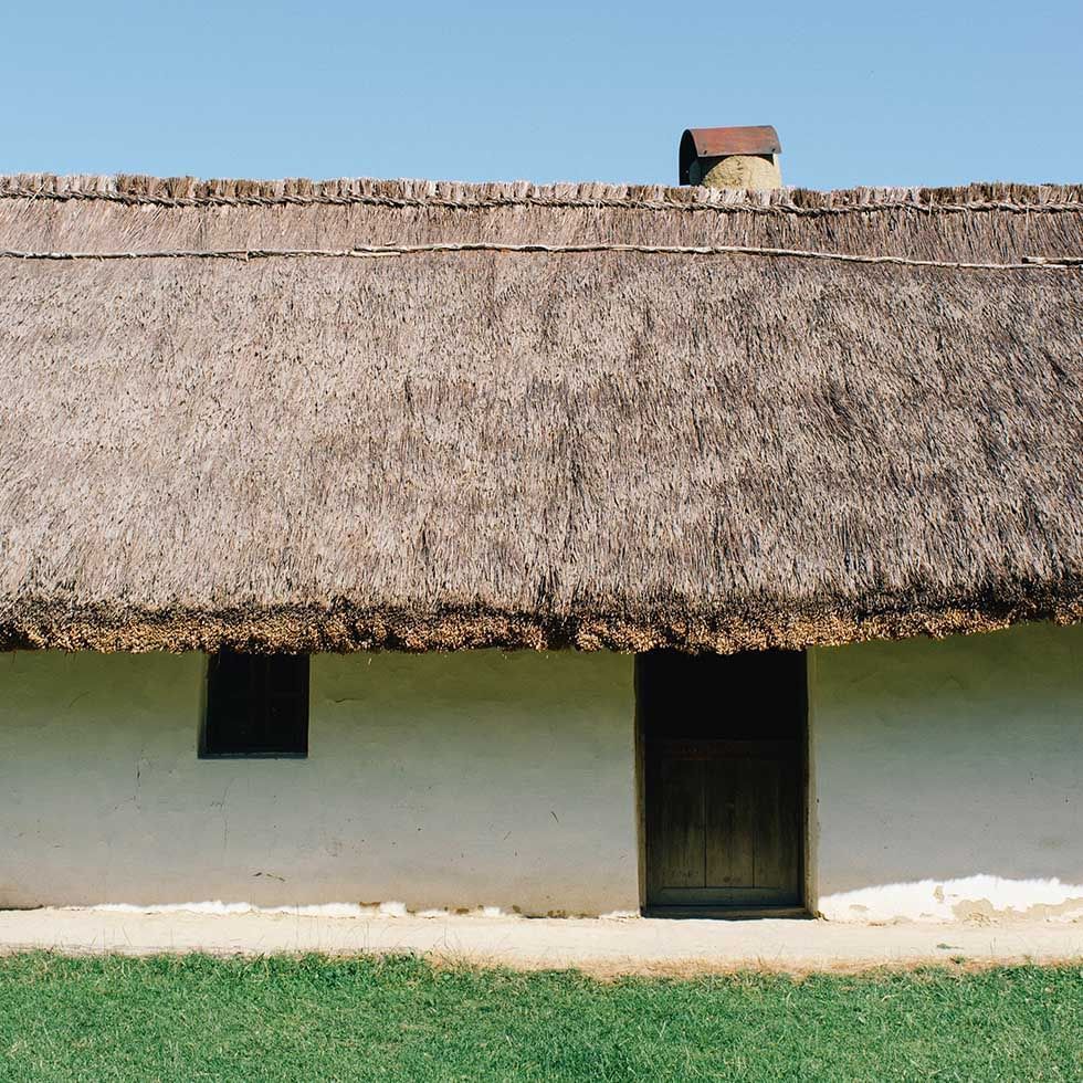 Ancient barn in an open-air Museum near Falkensteiner Hotels