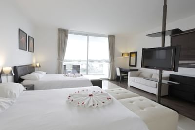 Furniture in Luxury Suite at Playa Blanca Beach Resort
