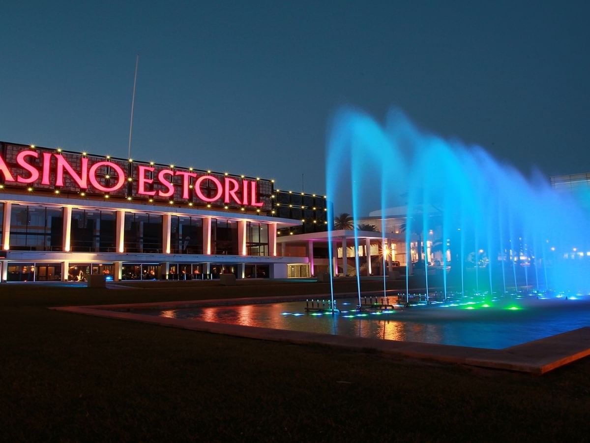 Exterior view of Casino Estoril near Hotel Cascais Miragem Health & Spa