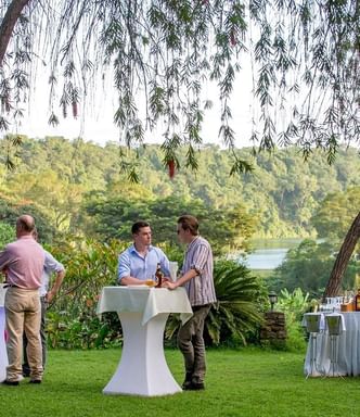 Sundowner at Arusha Serena Hotel