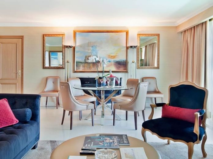 Living Room Presidential Suite Hotel Cascais Miragem