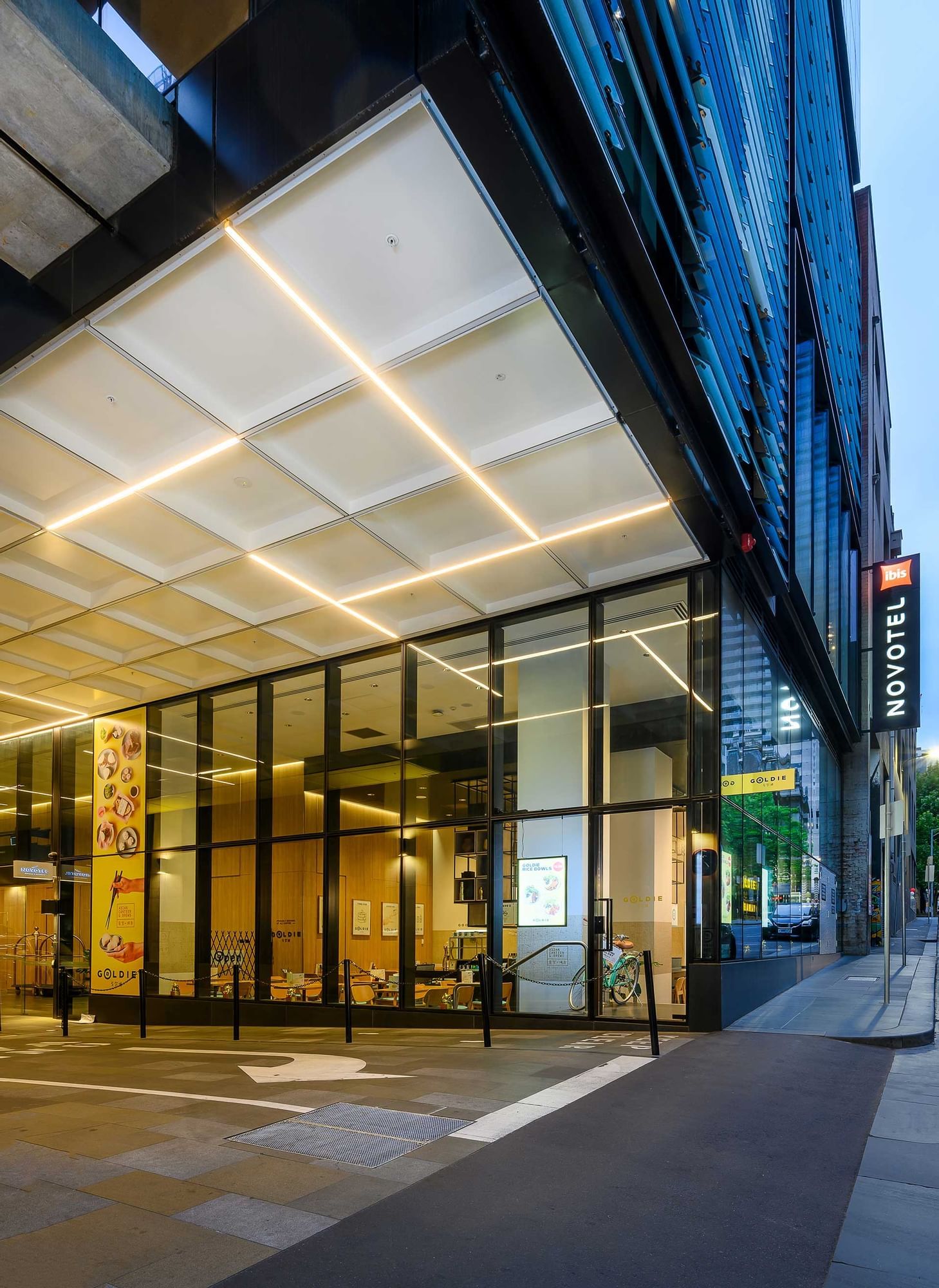 External view of Melbourne Central Hotels