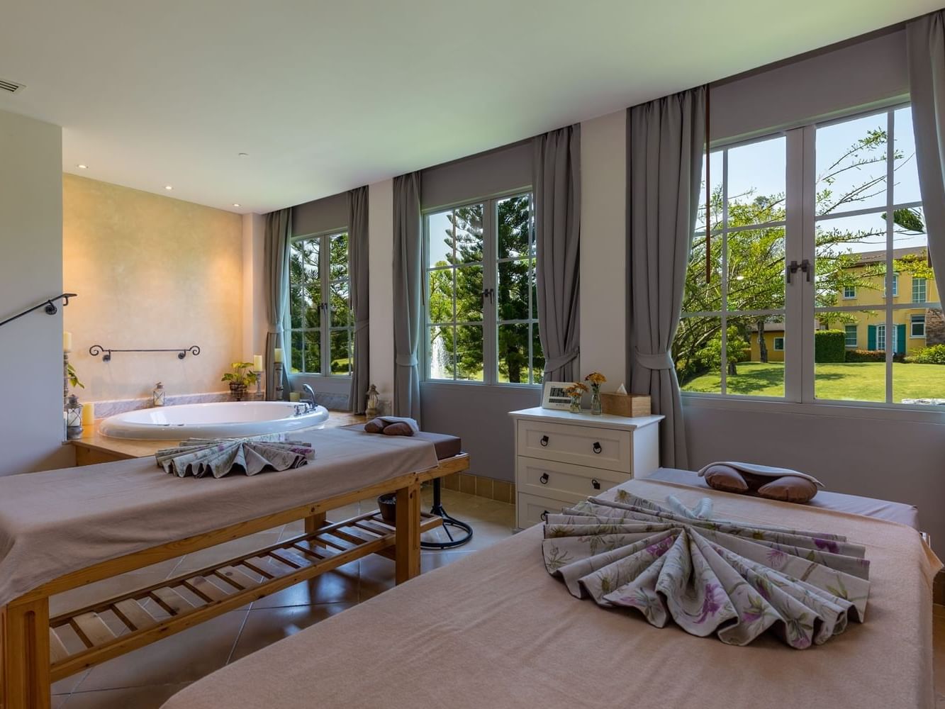 Spa room ready for Swedish Fusion Massage at U Hotels