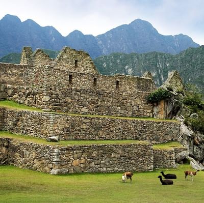 Exterior view of Machu Picchu citadel near Hotel Sumaq