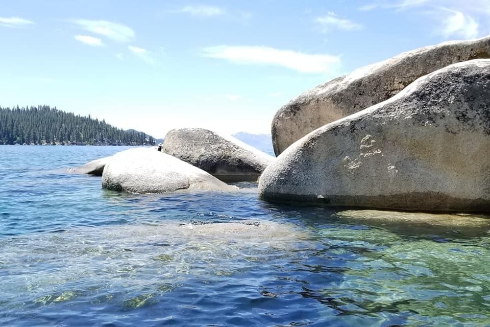 Rocks on the sea near Legacy Vacation Resorts