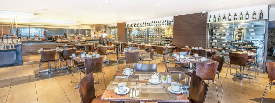 Dining area in La Macuira restaurant at Bogotá Plaza Hotel