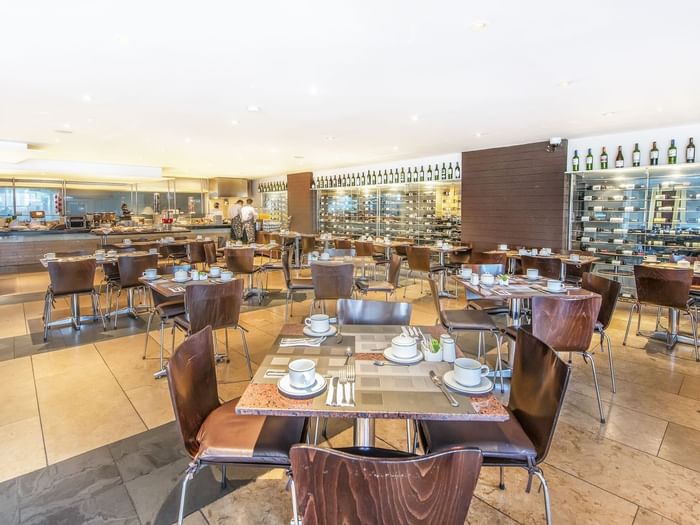 Dining area in La Macuira restaurant at Bogotá Plaza Hotel