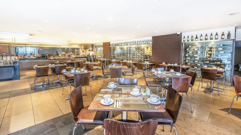 Dining area in La Macuira restaurant at Bogotá Plaza Hotel