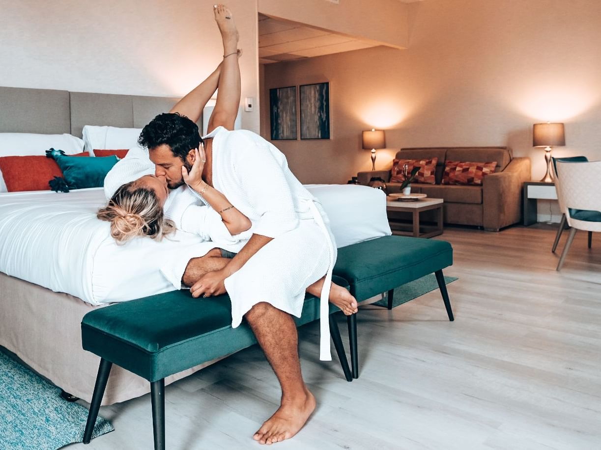 Couple in the Guest Room