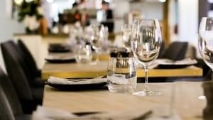 Glasses for dining at The Sebel Quay West Suites Sydney